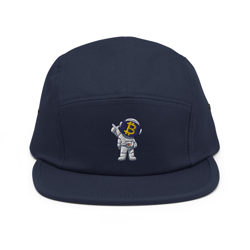 Bitcoin Buddy Astronaut | Embroidered Five Panel Cap