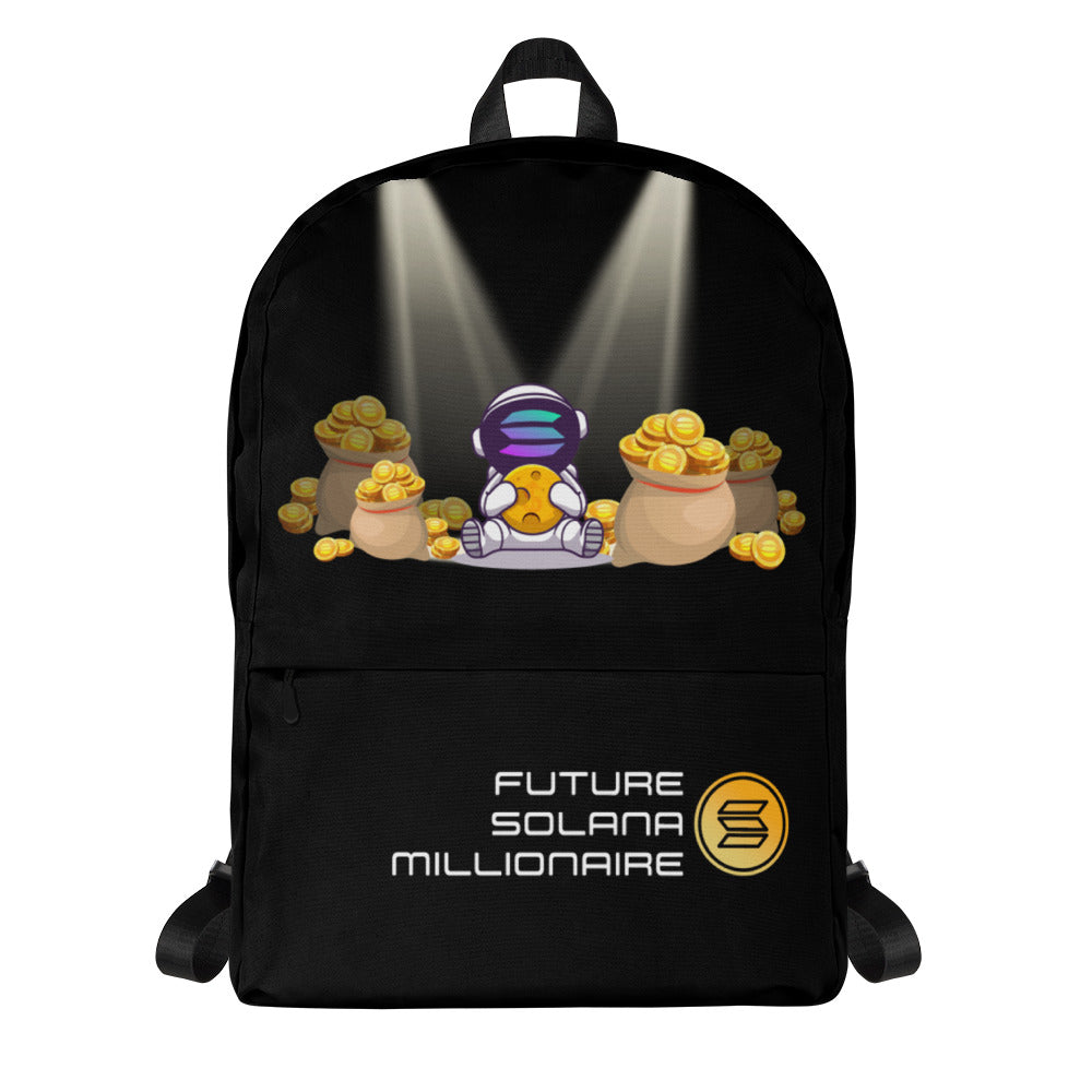 Future Solana Millionaire Backpack