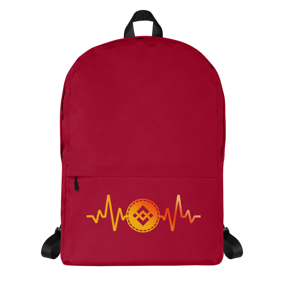 My Heart Beats for Binance Cryptocurrency | Backpack