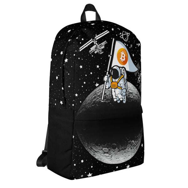 Carry that Bitcoin Flag On The Moon | Backpack