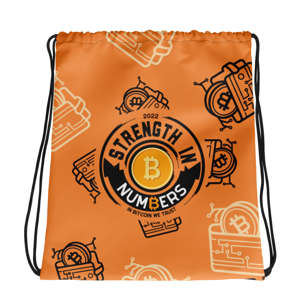Strength in Numbers Bitcoin | Drawstring bag