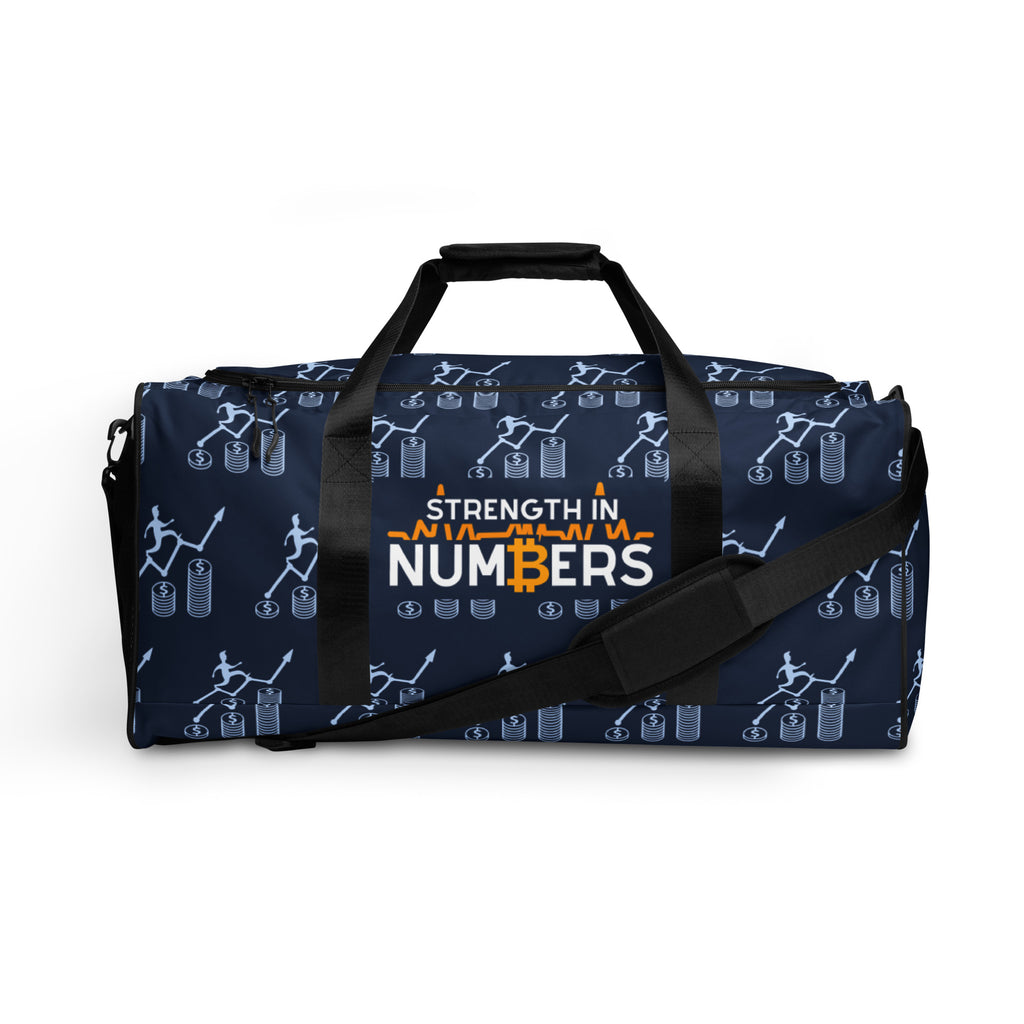 Bitcoin Strength In Numbers | Duffle bag