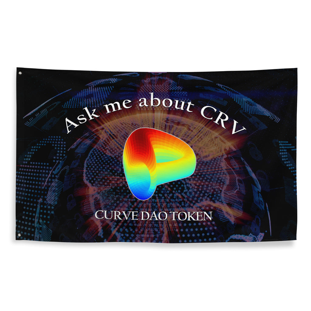 Ask Me About CRV Curve Dao Token | Flag