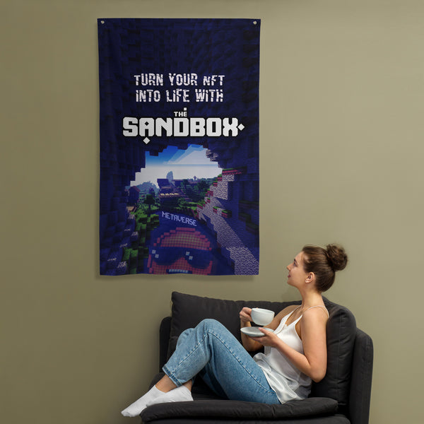 Turn Your NFT Into Life with The Sandbox | Flag
