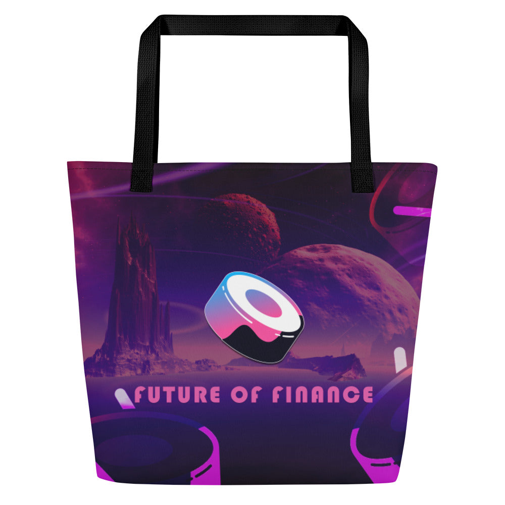 Sushi Swap: The Future of Finance | Large Tote Bag