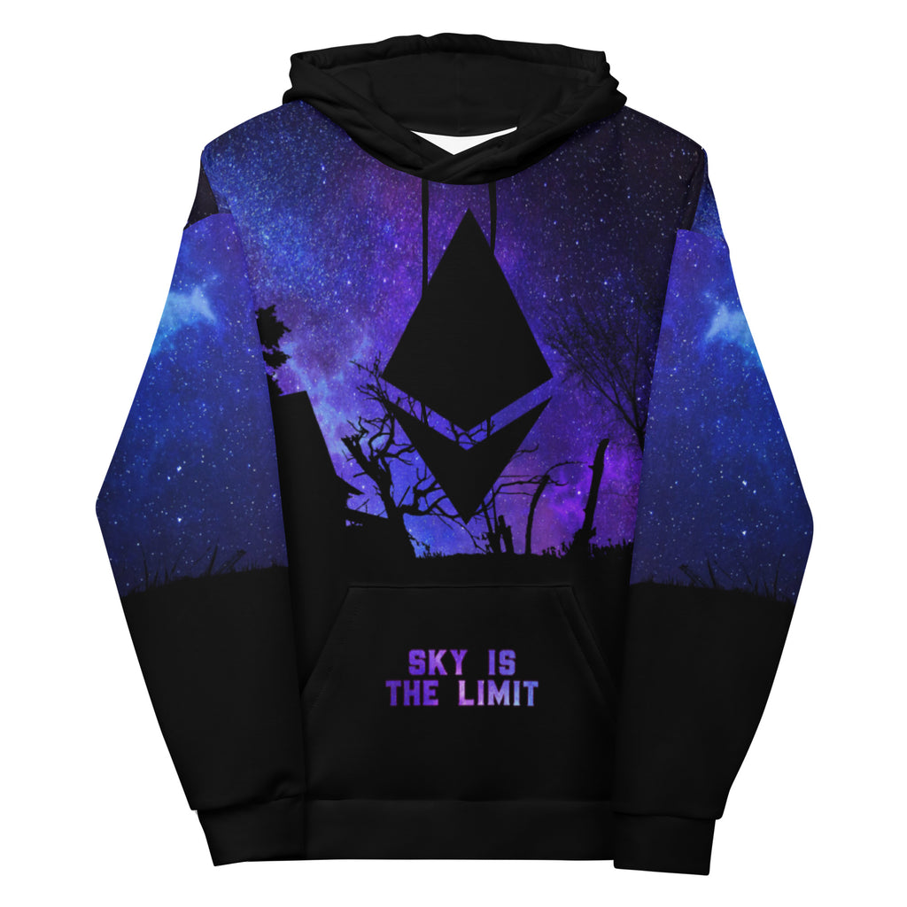 Ethereum Galaxy Sky Is The Limit | Unisex Hoodie