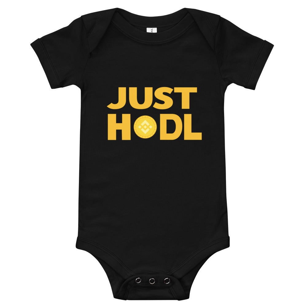 Just HODL your Binance Coins | Baby short sleeve one piece