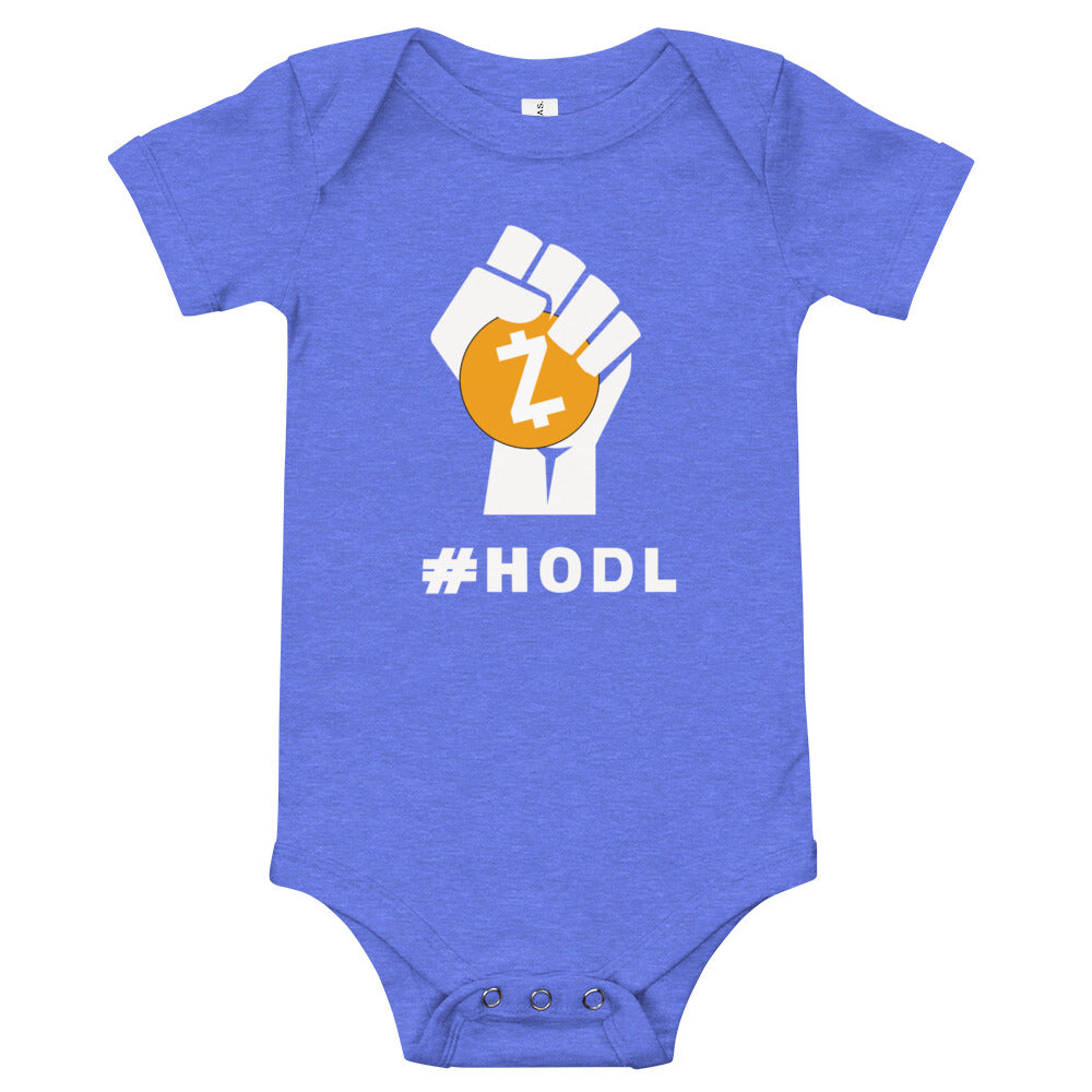Zcash ZEC #HODL | Baby short sleeve one piece