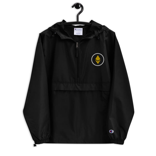 Ethereum Embroidered Champion Packable Jacket