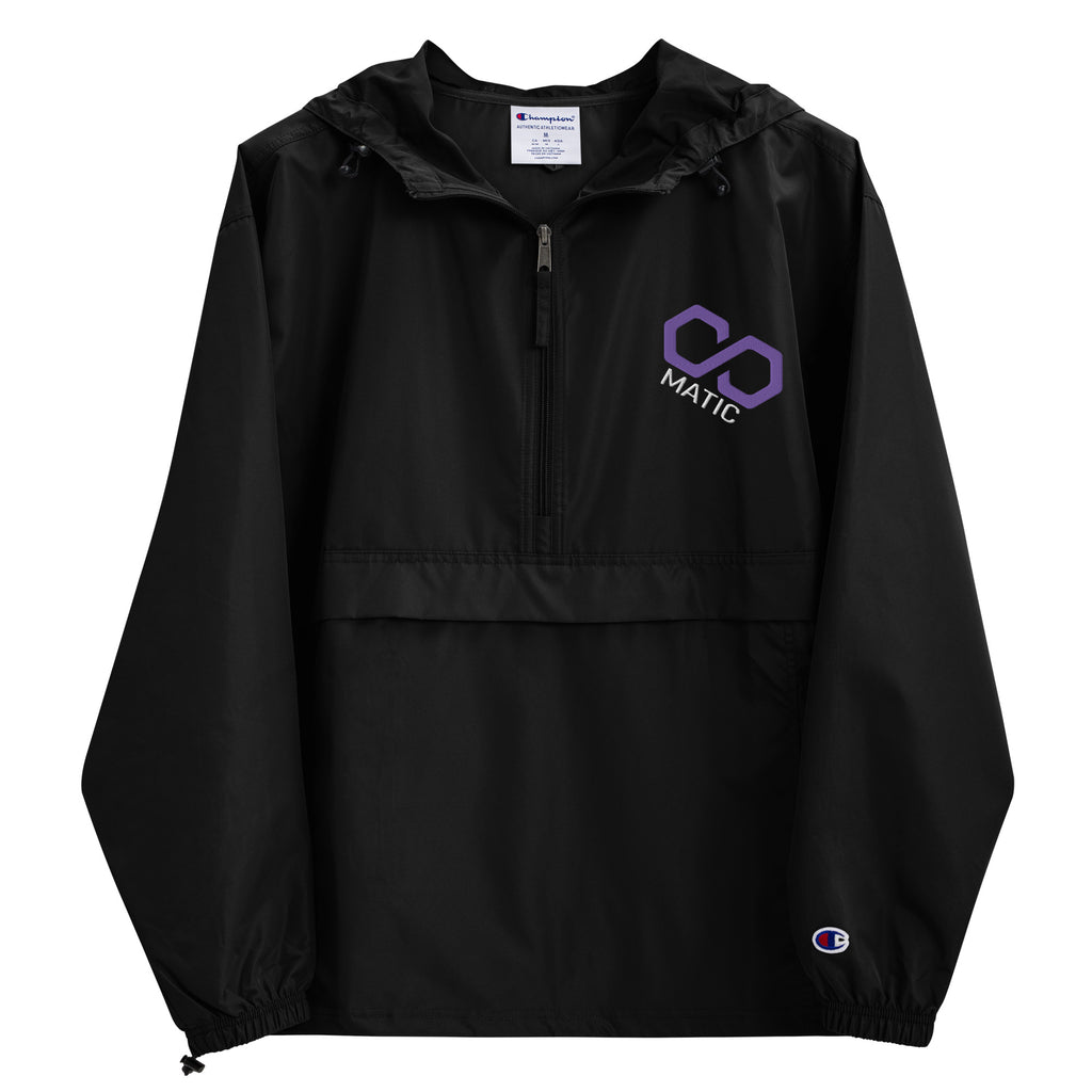 Polygon (MATIC) | Embroidered Champion Packable Jacket