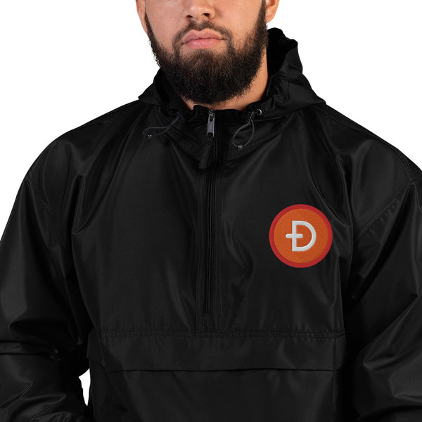 Dogecoin | Embroidered Champion Packable Jacket