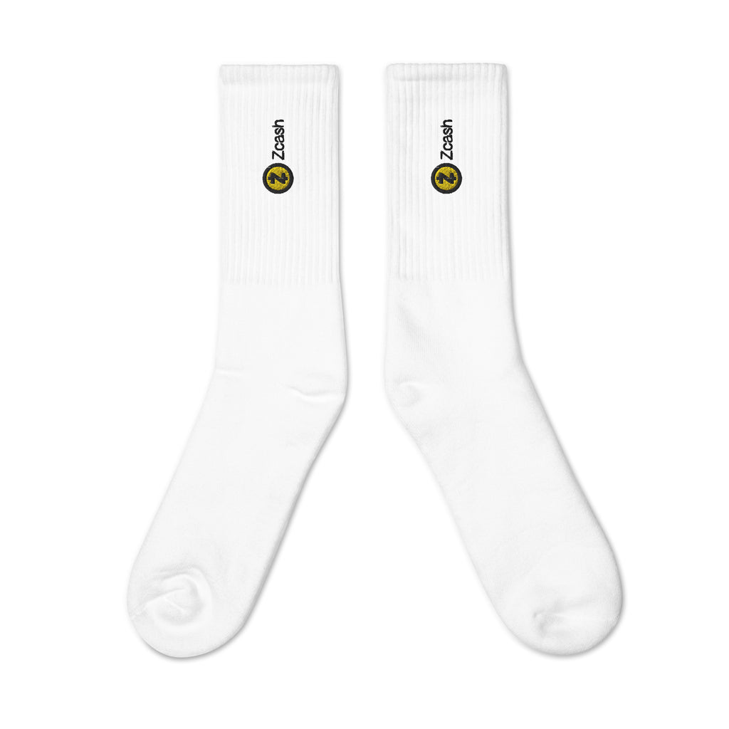Zcash Crypto | Embroidered socks
