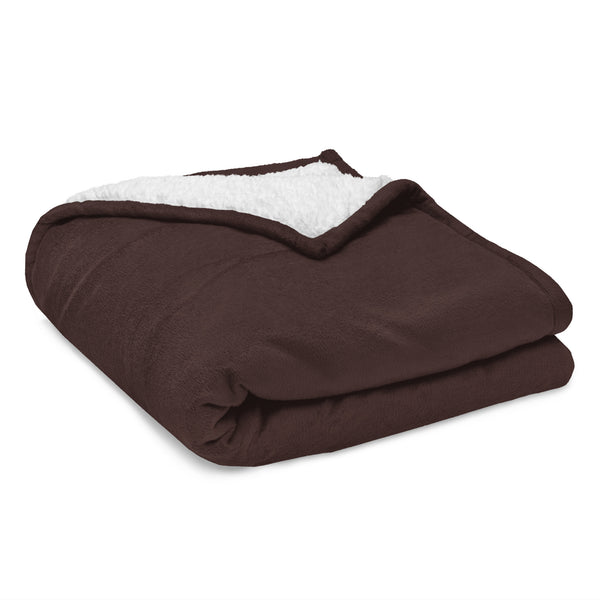 Uniswap | Embroidered Premium sherpa blanket