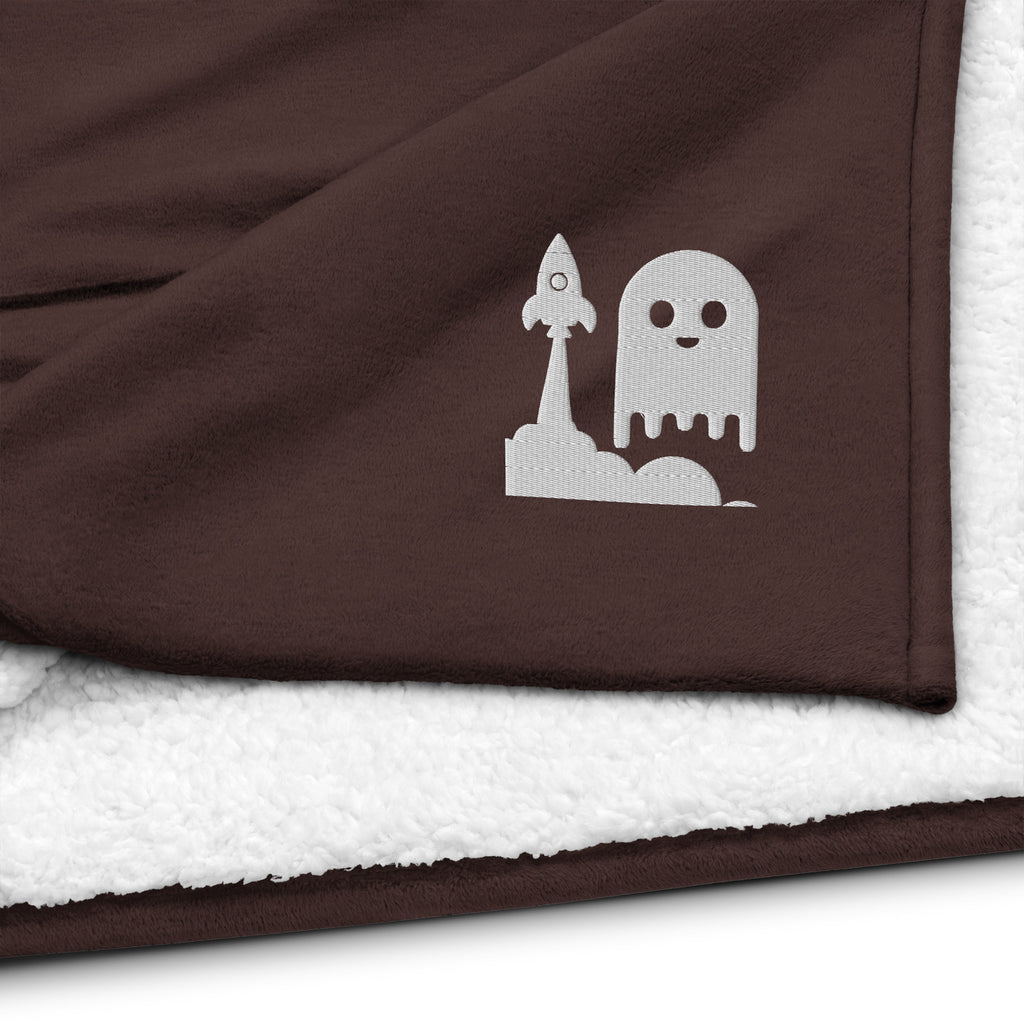 Aave Goes Up With Rocketship | Premium sherpa blanket