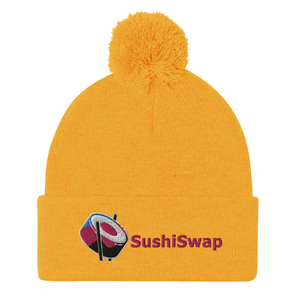 Sushi Swap | Pom-Pom Beanie