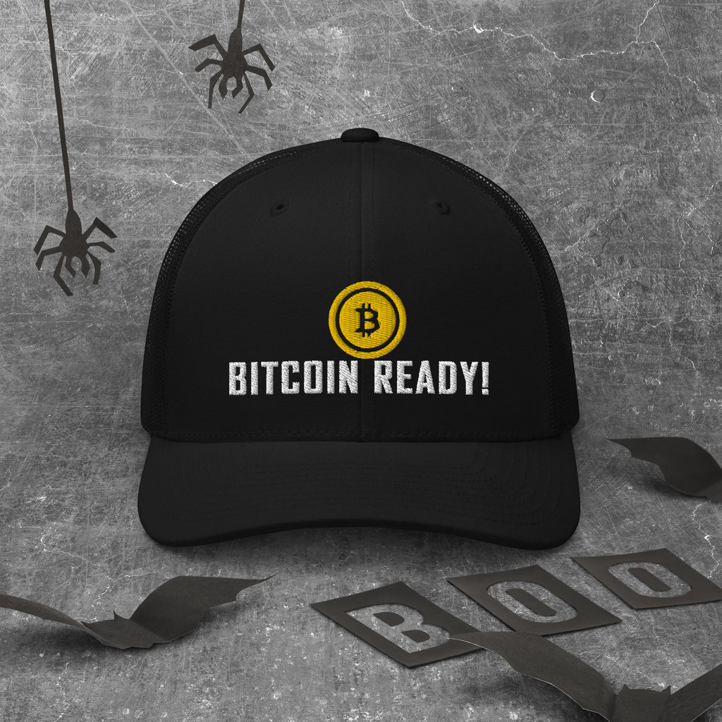 Bitcoin Ready | Embroidered Trucker Cap