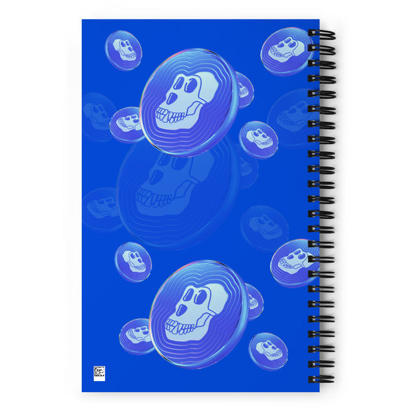 Ape Coin Cryptocurrency | Spiral notebook
