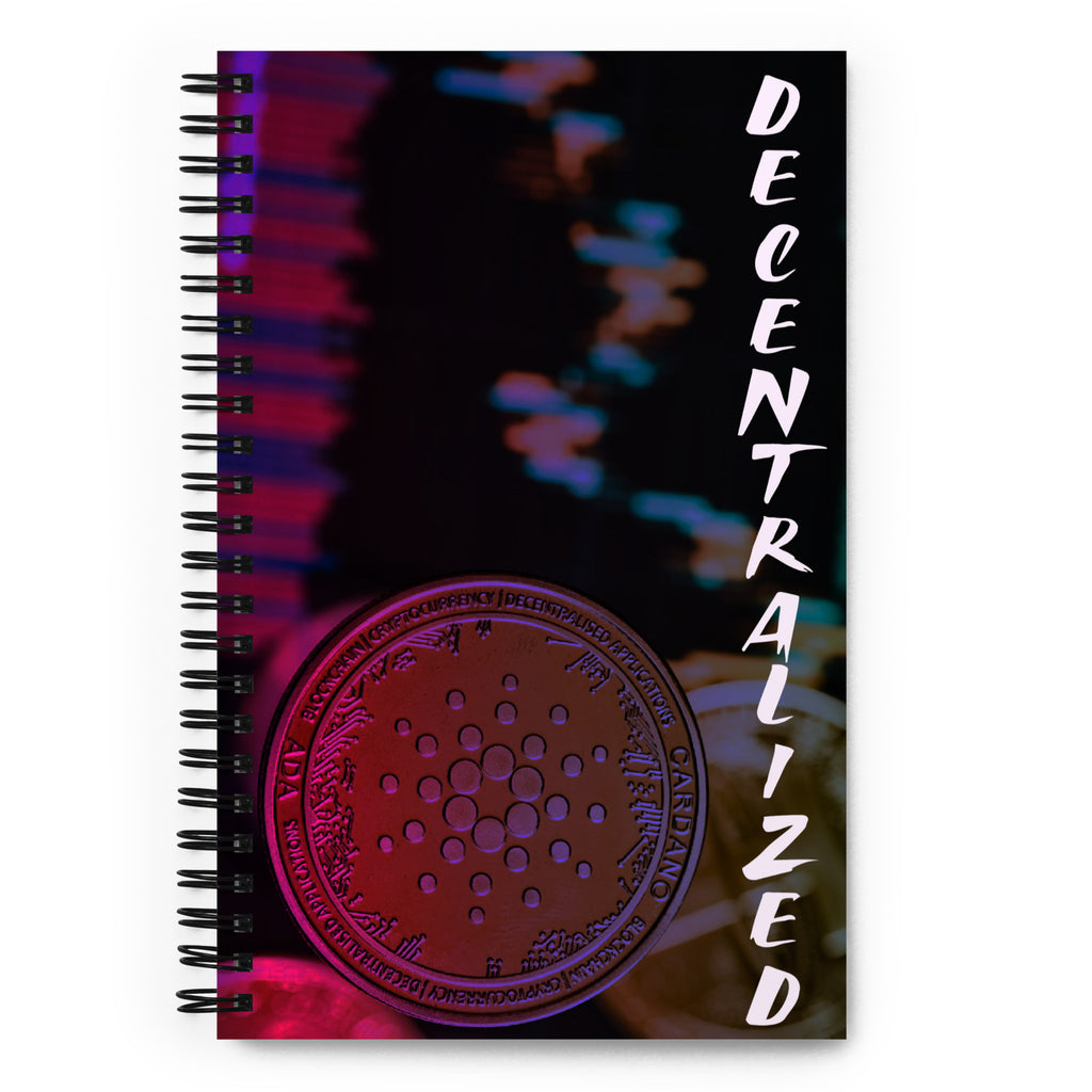 Cardano Decentralized | Spiral Notebook