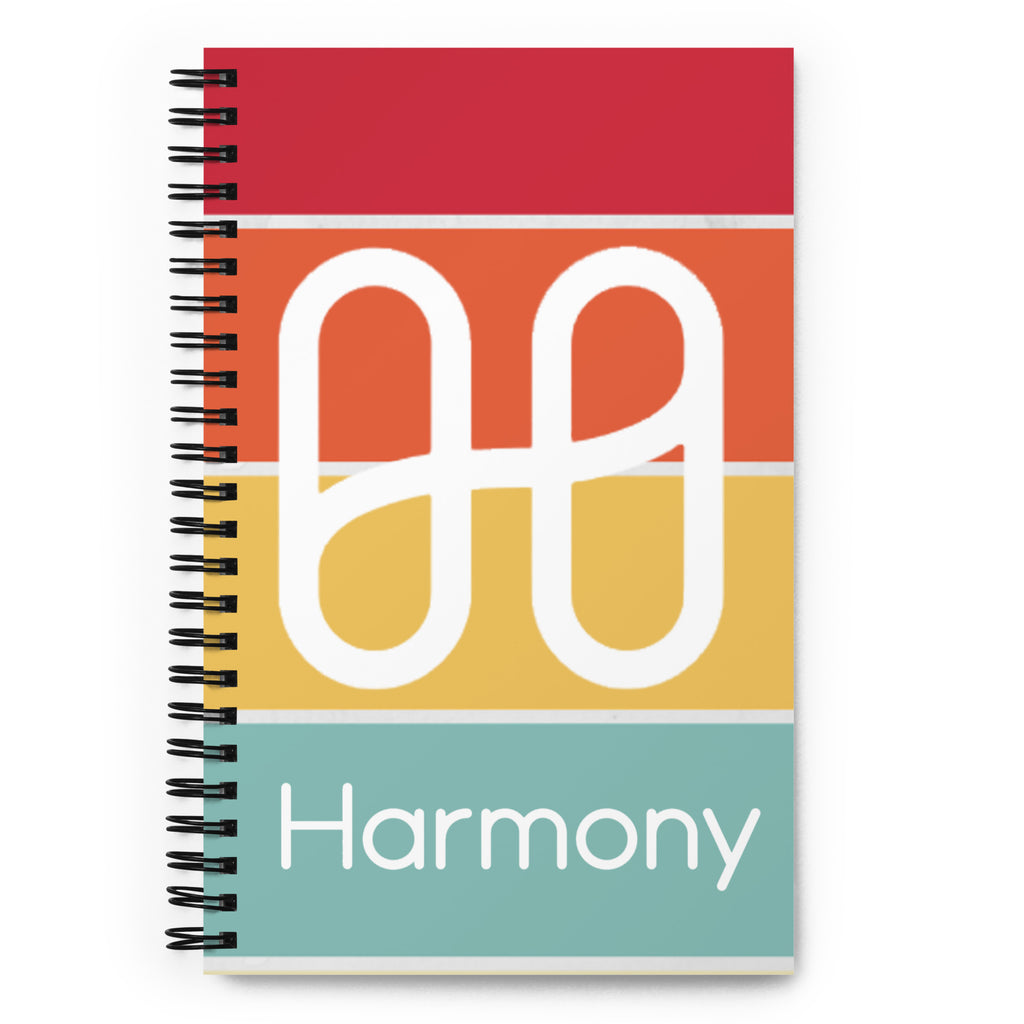 Harmony ONE Cryptocurrency | Spiral notebook