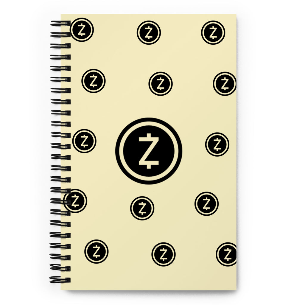 ZEC Zcash Cryptocurrency | Spiral notebook
