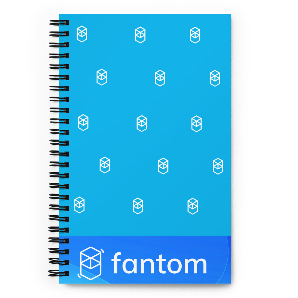Fantom Cryptocurrency | Spiral notebook
