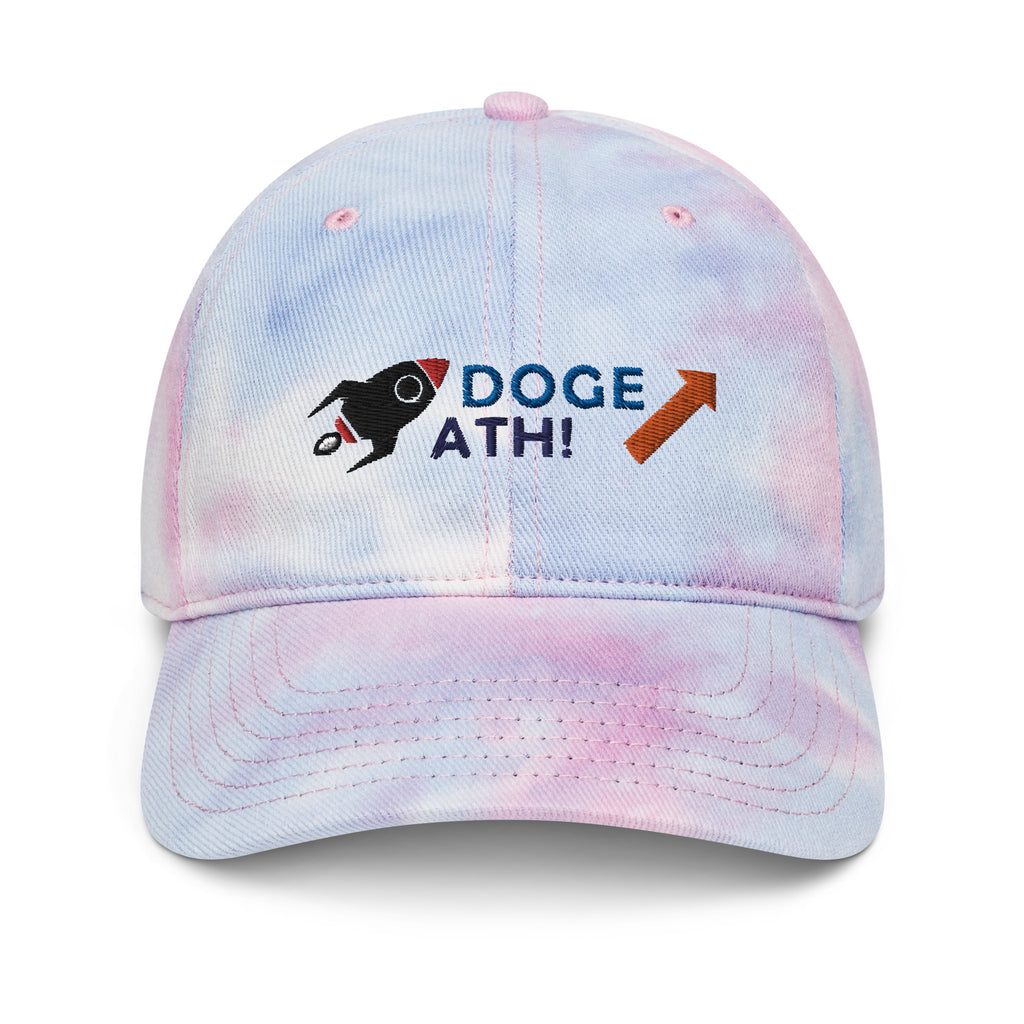 Doge ATH! Rocketship | Tie dye hat