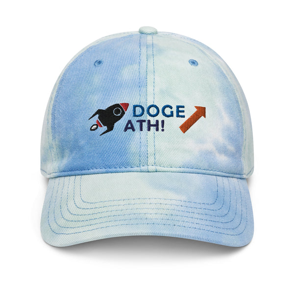 Doge ATH! Rocketship | Tie dye hat