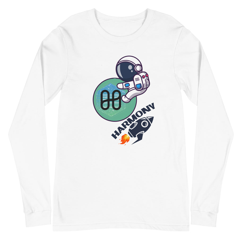 My Harmony ONE Coin is Going To The Moon | Unisex Long Sleeve Tee