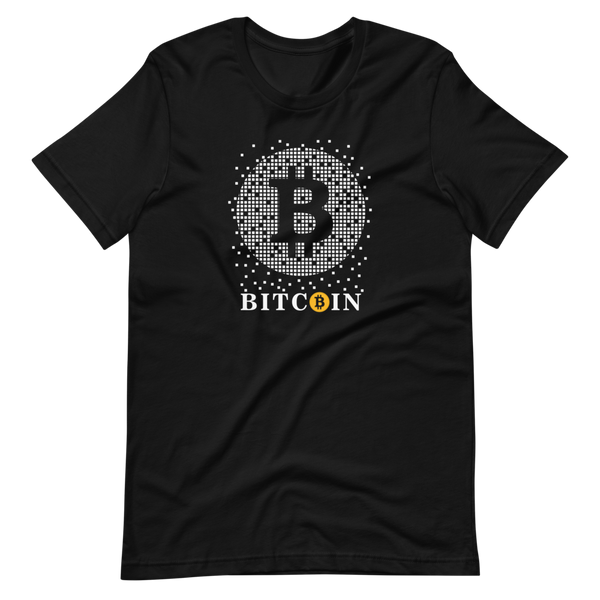 Bitcoin White Logo Unisex T-Shirt
