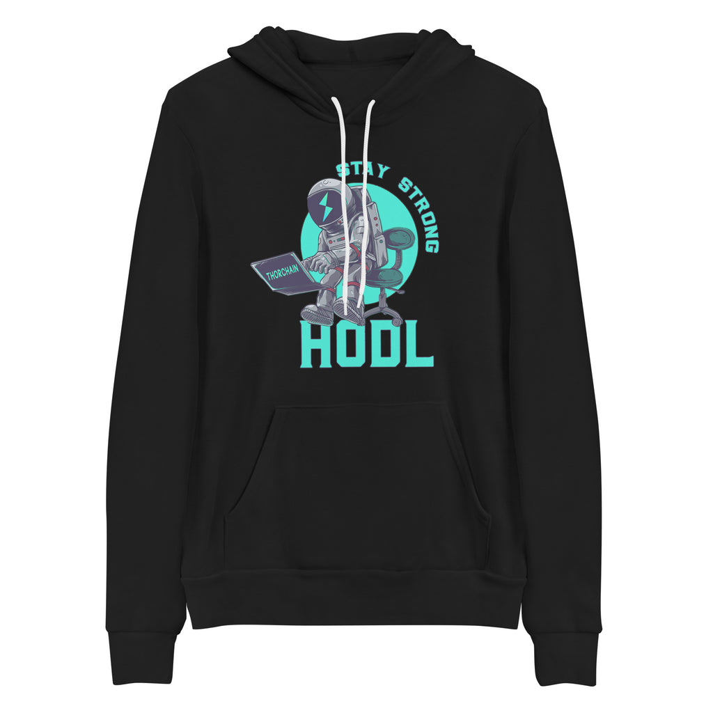 Stay Strong HODL Thorchain RUNE Coin | Unisex hoodie