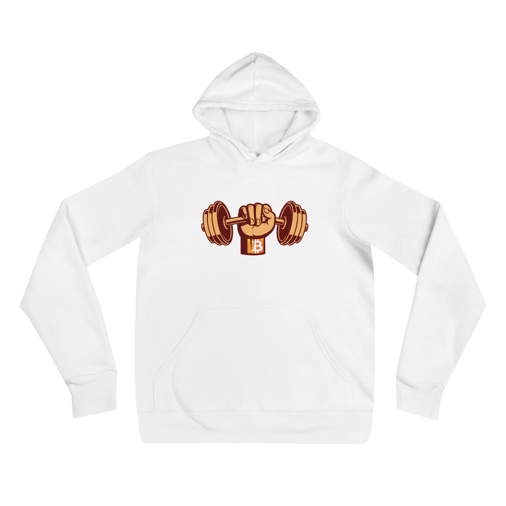 Lift your Bitcoin up | Unisex Pullover Hoodie