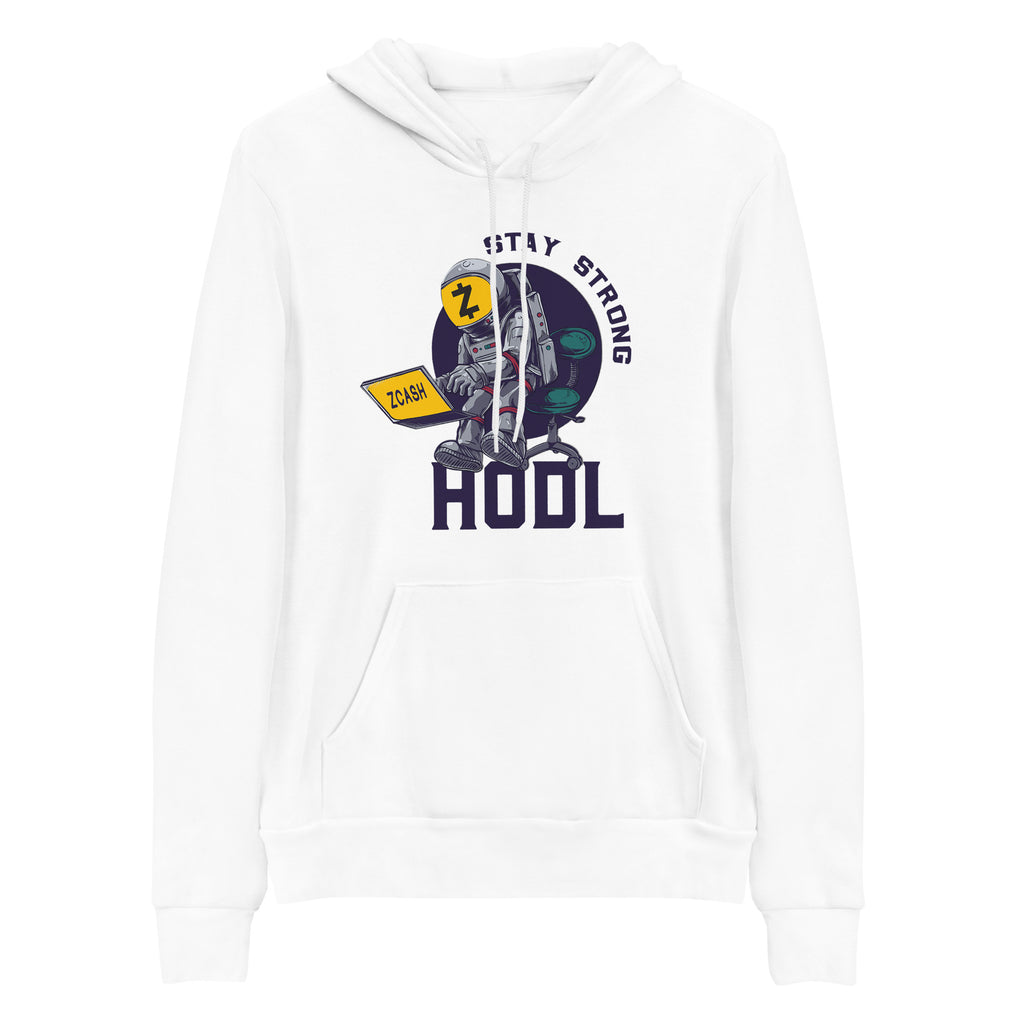 Stay Strong HODL Zcash ZEC Coin | Unisex hoodie
