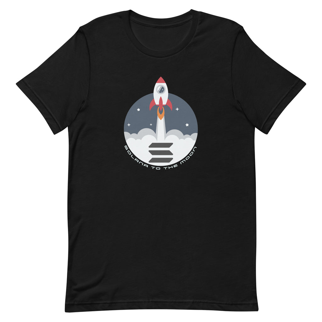 Solana To The Moon | Unisex t-shirt