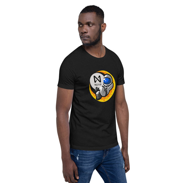 Astronaut Relaxing with Near Protocol Crypto | Unisex t-shirt