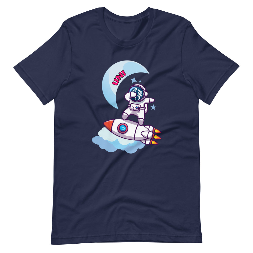 Uniswap Astronaut To The UNI Moon | Unisex t-shirt