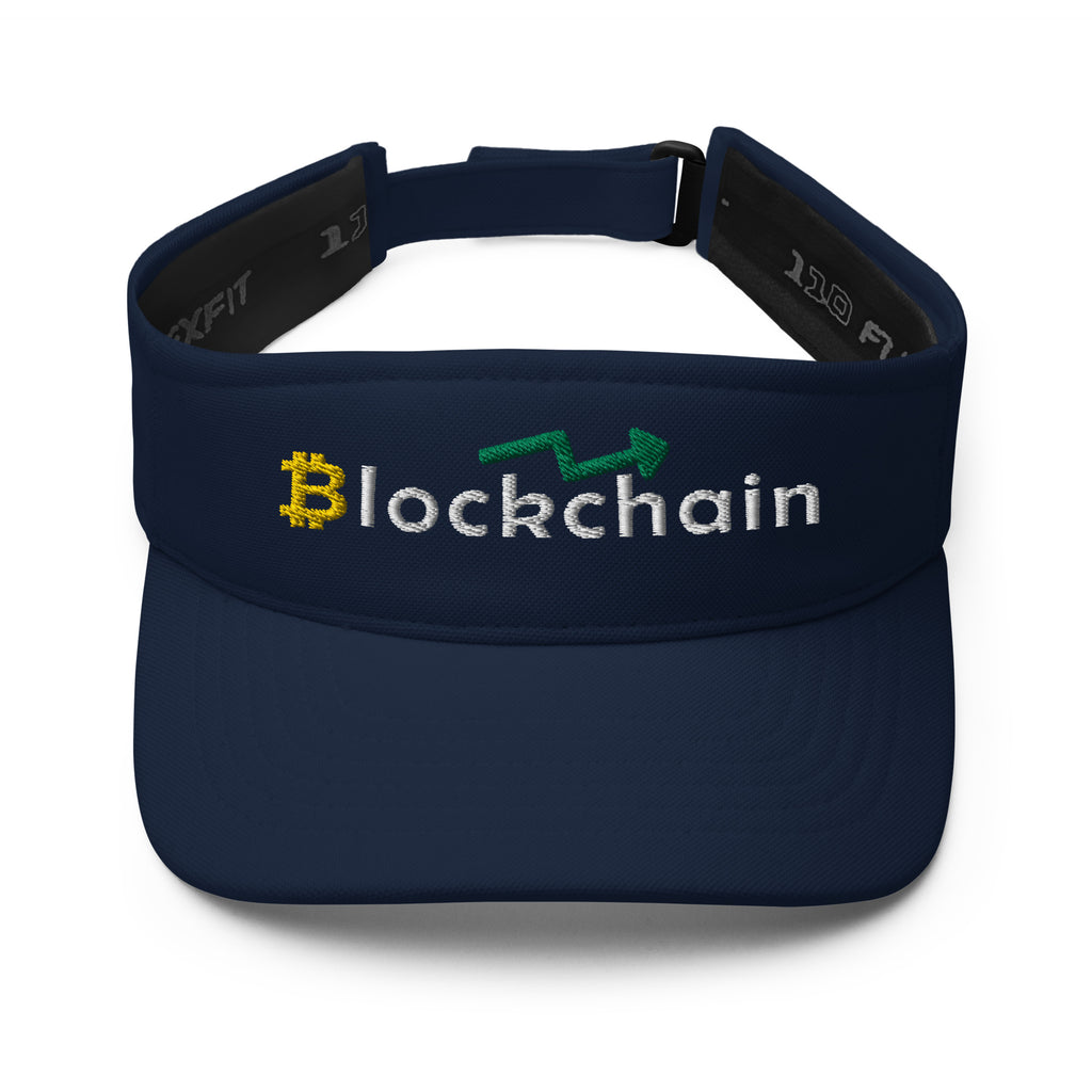 Bitcoin Blockchain | Embroidered Visor