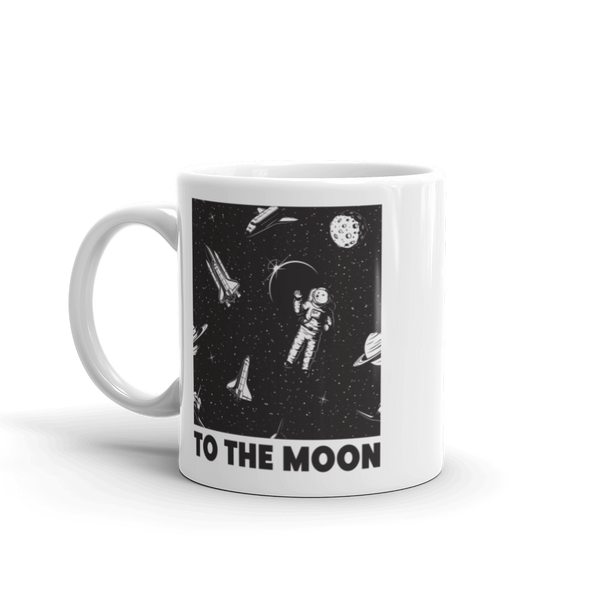 'To the moon' mug