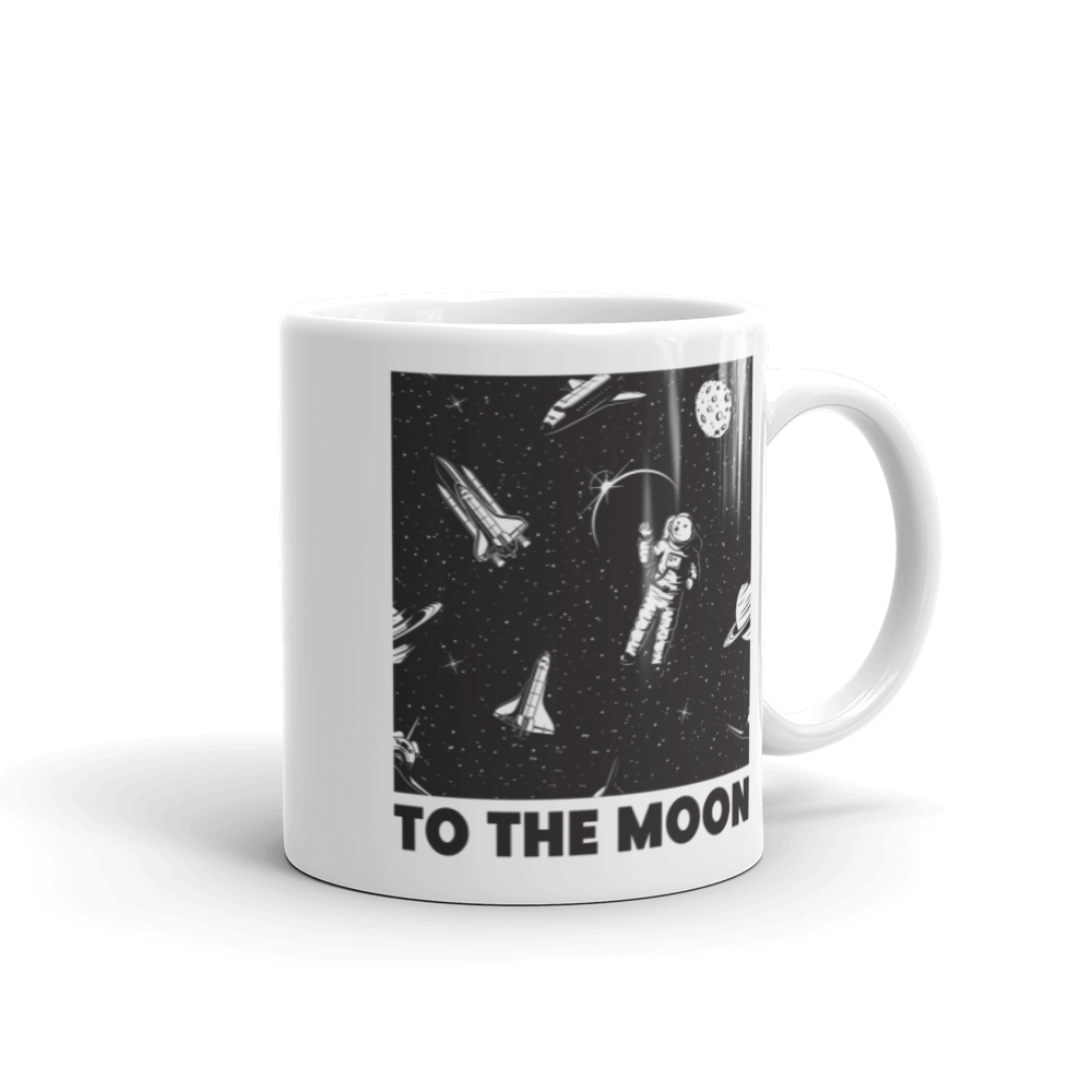 'To the moon' mug