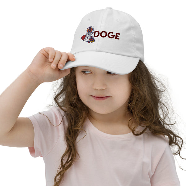 Doge Astronaut | Embroidered Youth baseball cap