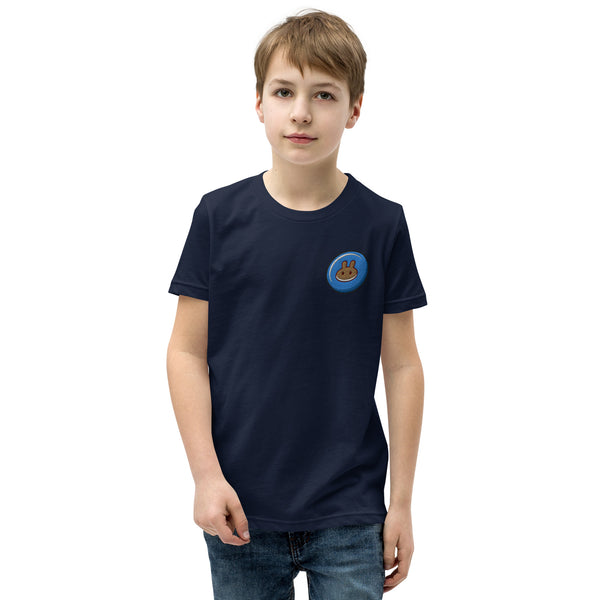 PancakeSwap | Embroidered Short Sleeve T-Shirt