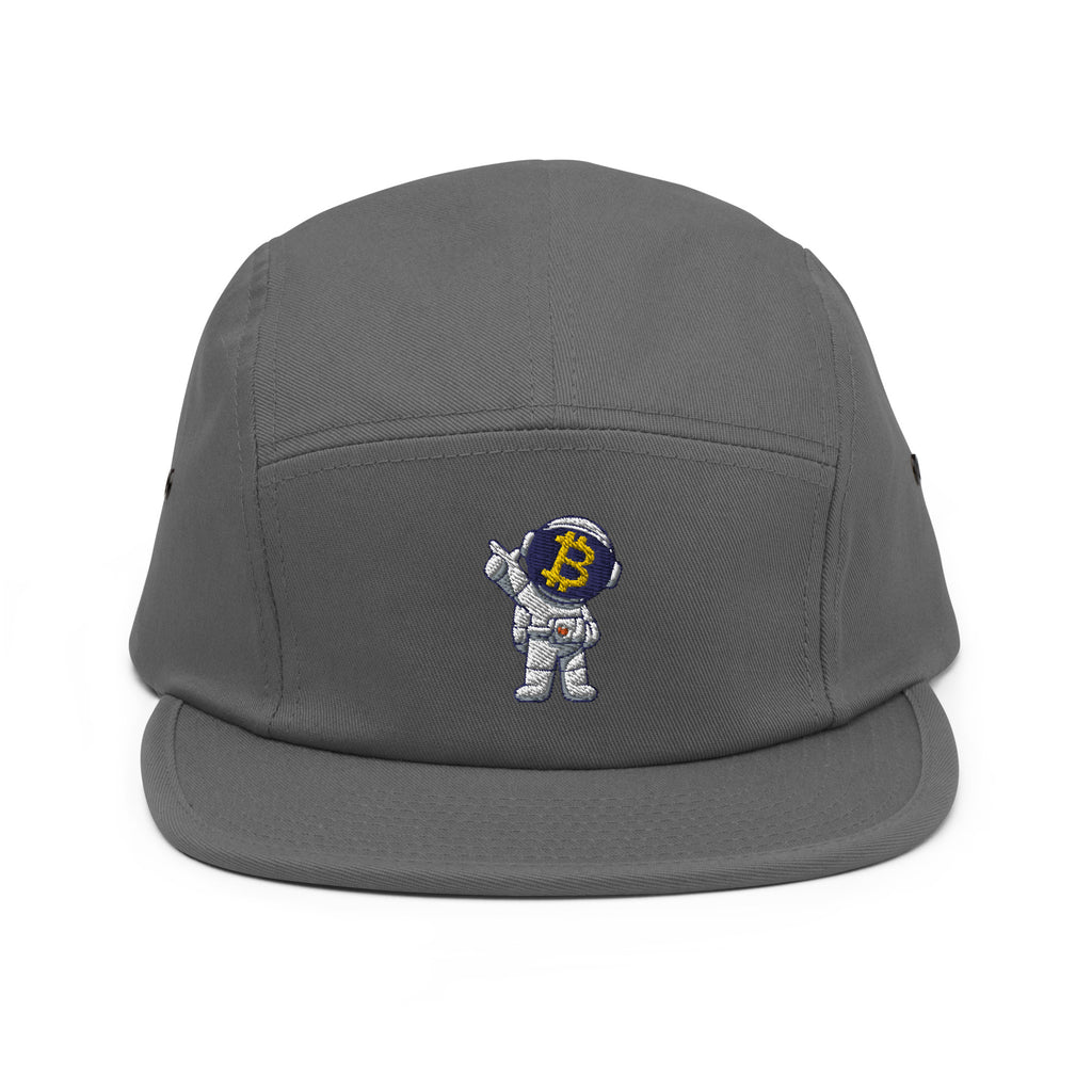 Bitcoin Buddy Astronaut | Embroidered Five Panel Cap