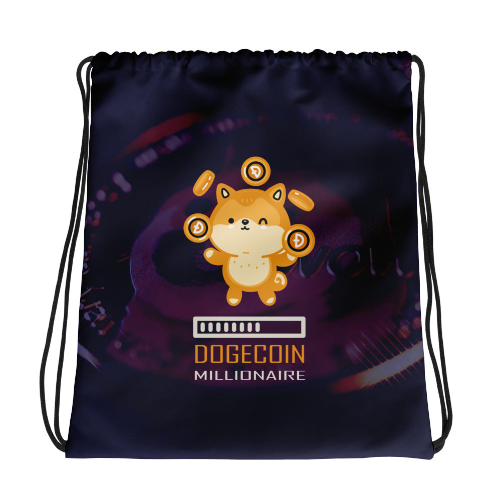 Dogecoin Millionaire | Drawstring bag