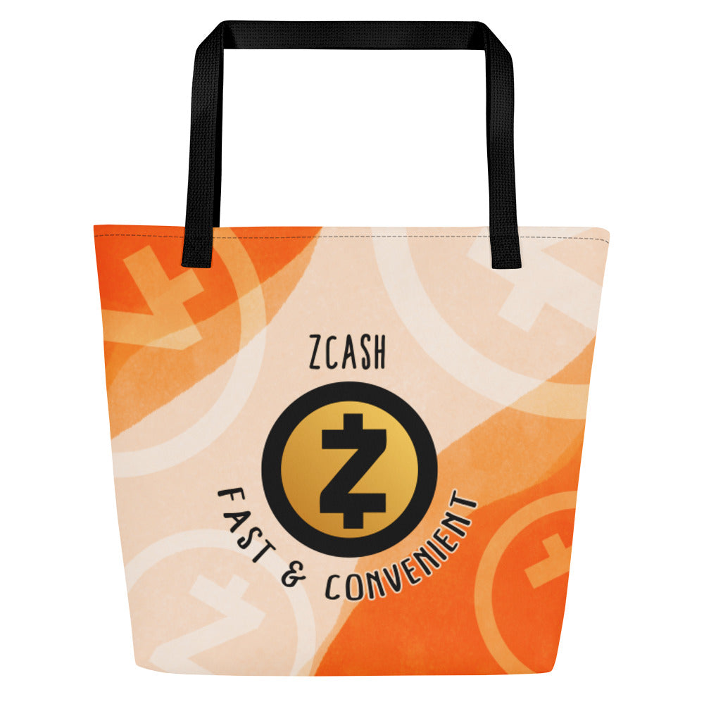 Zcash: Fast & Convenient | Large Tote Bag