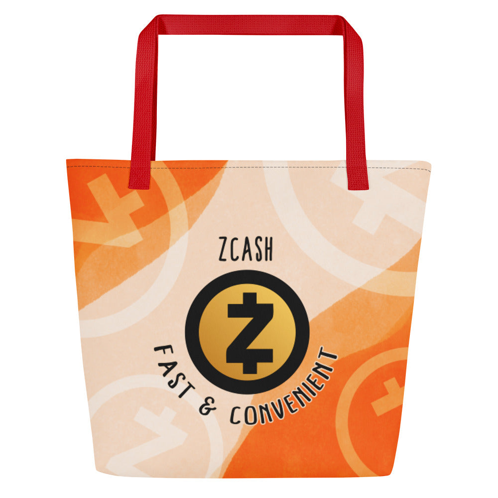 Zcash: Fast & Convenient | Large Tote Bag