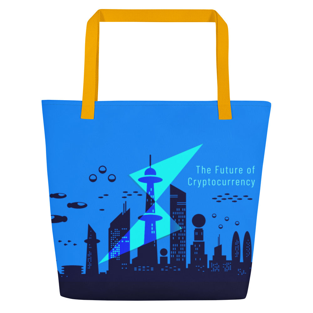 Thorchain: Future of Cryptocurrency | Large Tote Bag
