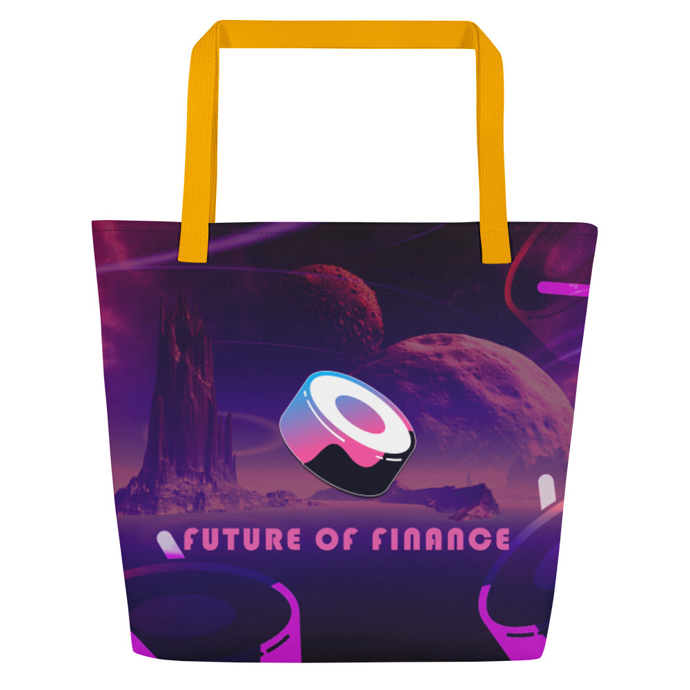 Sushi Swap: The Future of Finance | Large Tote Bag