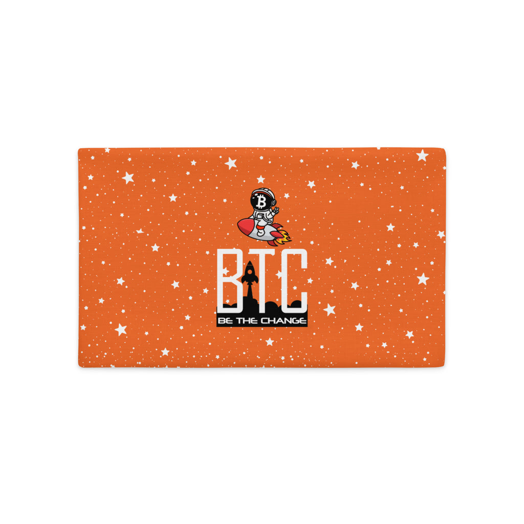 BTC Be The Change | Premium Pillow Case