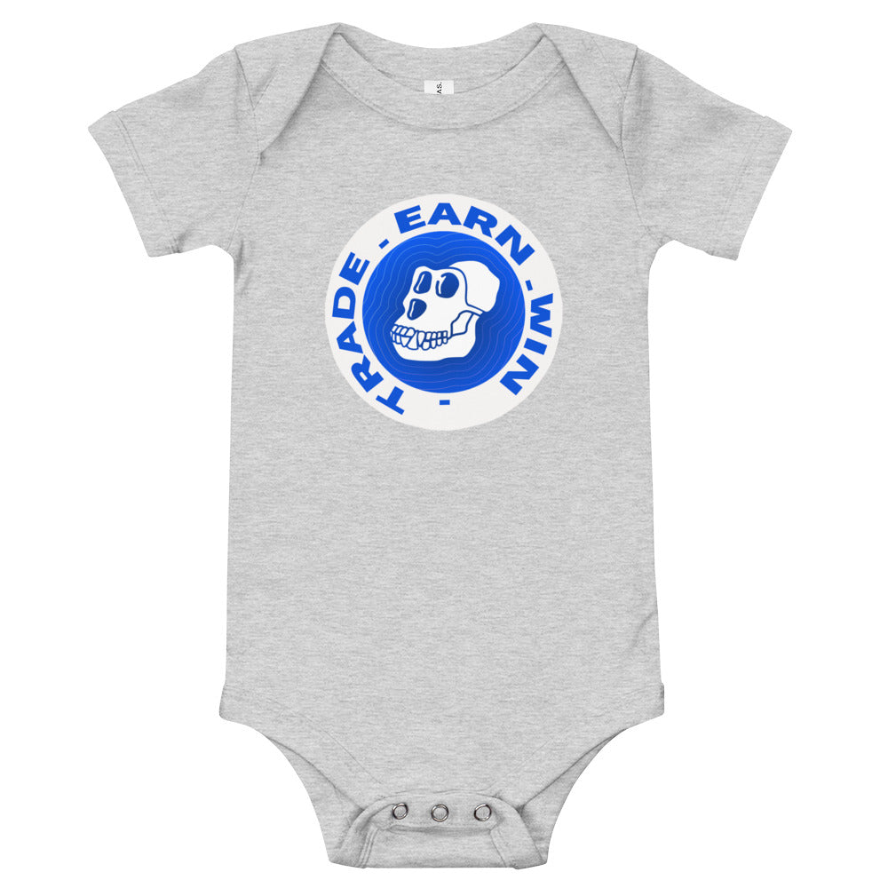 Trade. Earn. Win with APE Coin | Baby short sleeve one piece