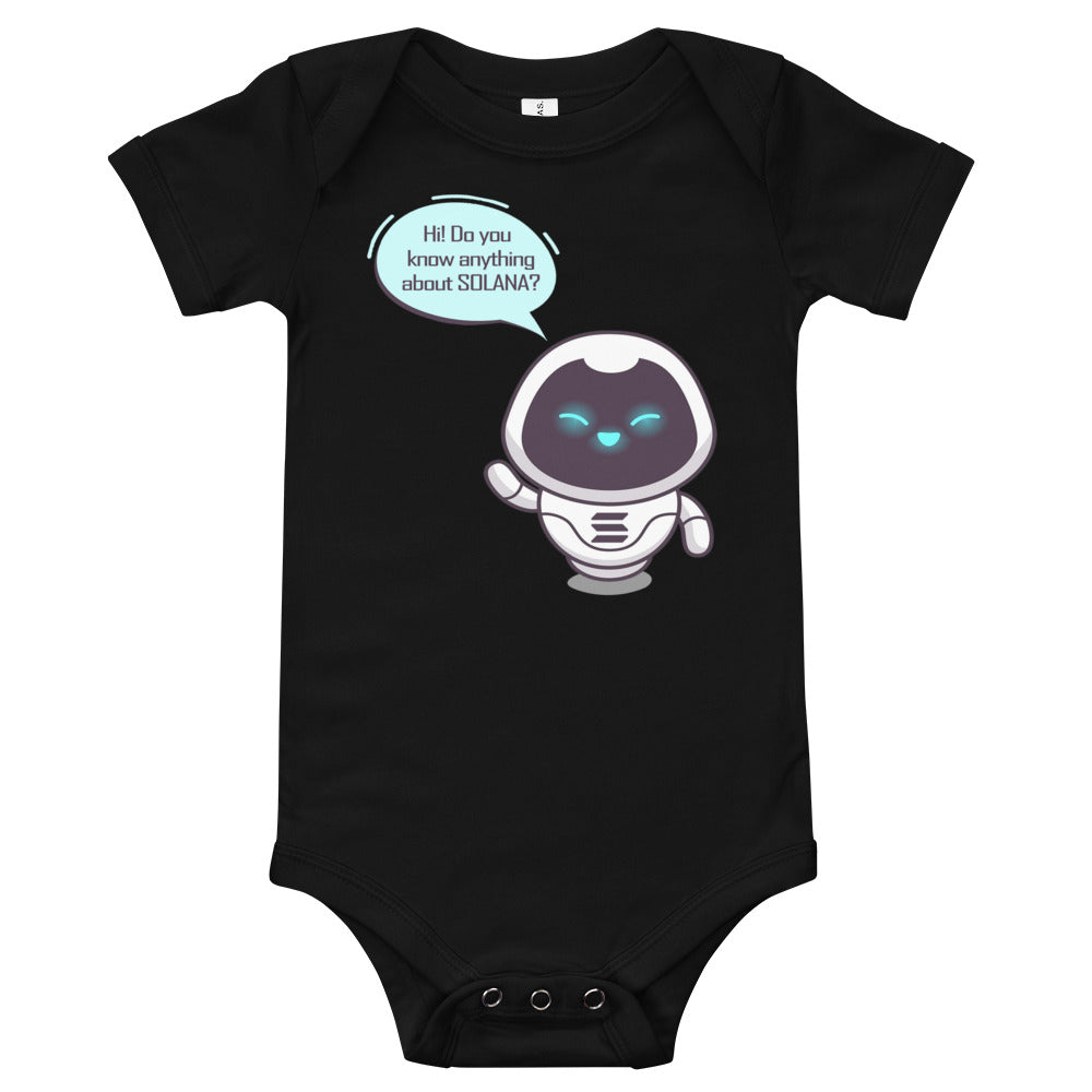 Solana Bot | Baby short sleeve one piece