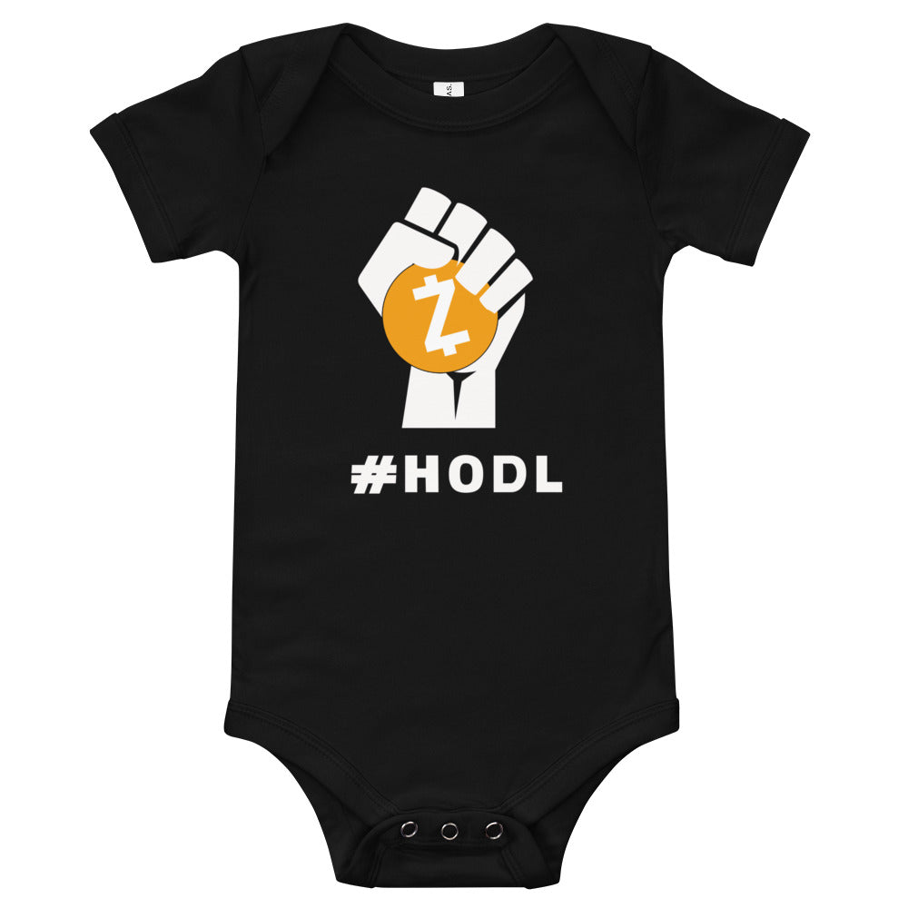 Zcash ZEC #HODL | Baby short sleeve one piece